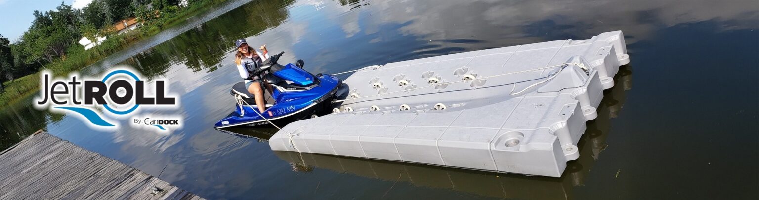 JetROLL floating jet ski docks